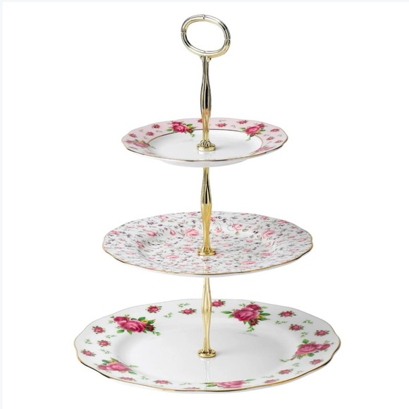 BNIB Royal Albert 3-tier cake stand - Picture 1 of 4